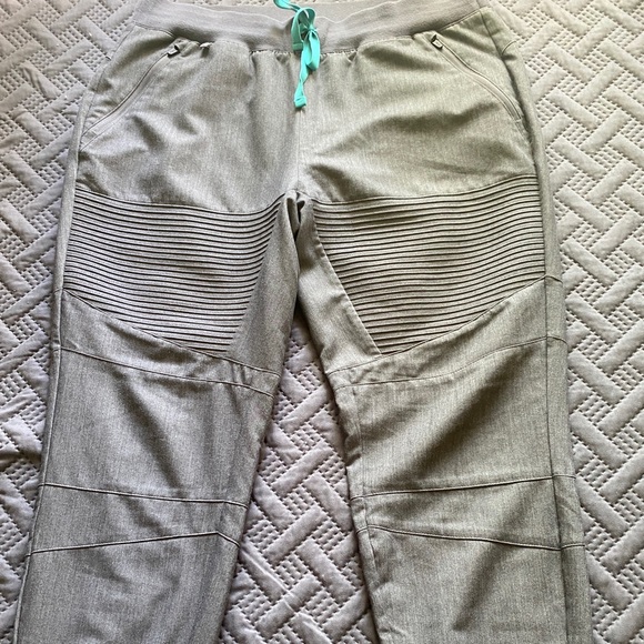 Figs Pants - Figs Graphite Estelli Moto Jogger